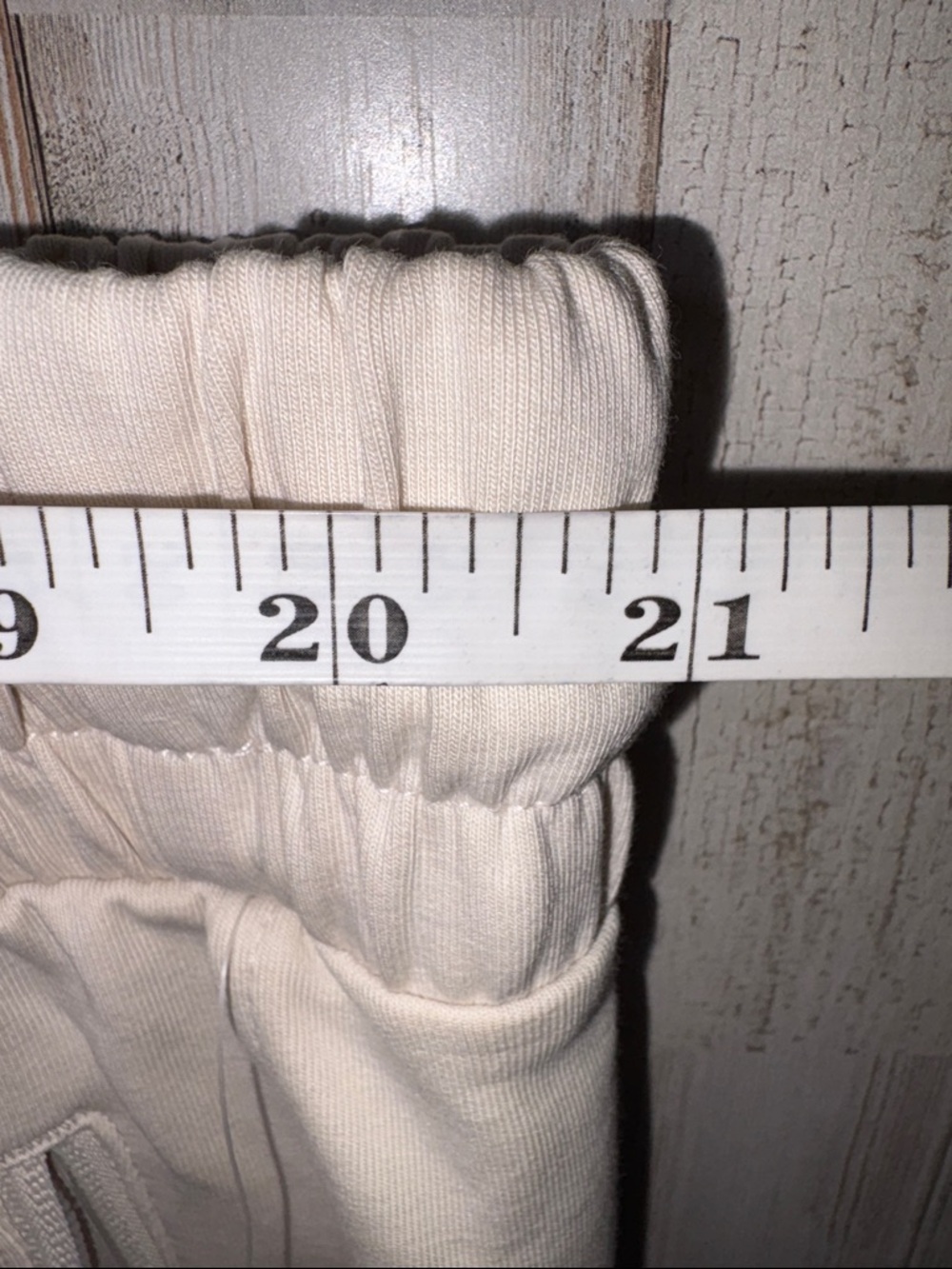 Old Navy Dynamic Fleece High Rise Jogger Pants - Cream  Drawstring Waist 2X NWT! - Picture 7 of 14